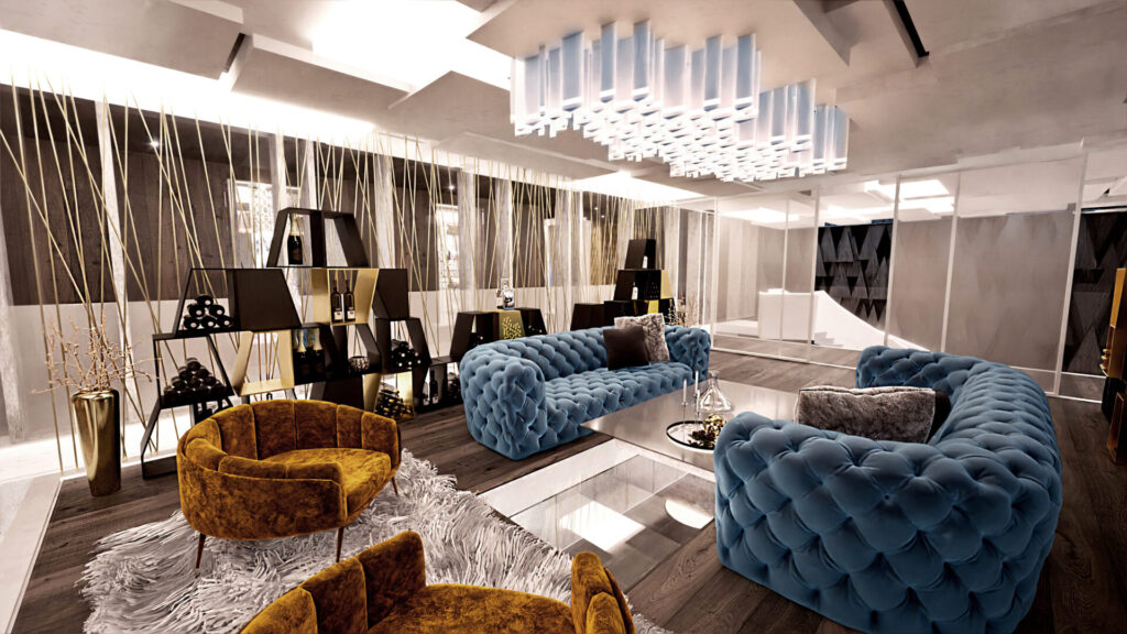 R club lounge desaturat o Chalet Franz Kraler - Club Moritzino svg+xml;charset=utf