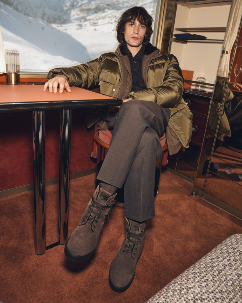 Tod’s – Italienische Eleganz in alpiner Kulisse des Chalets TODS ITALIAN WINTER COLLECTION IMAGE 5